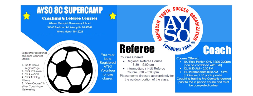 !!!Coaches/Referees!!! - SUPERCAMP - Get your training done!