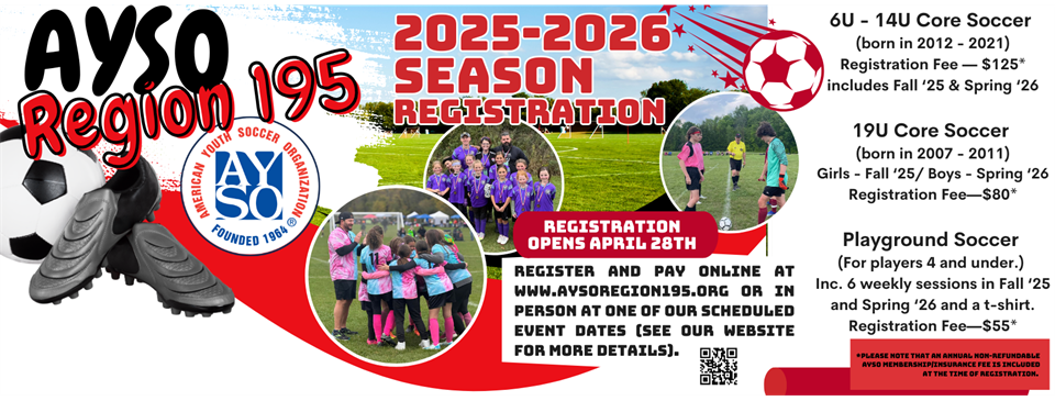 Registration Open for the 25-26 Season