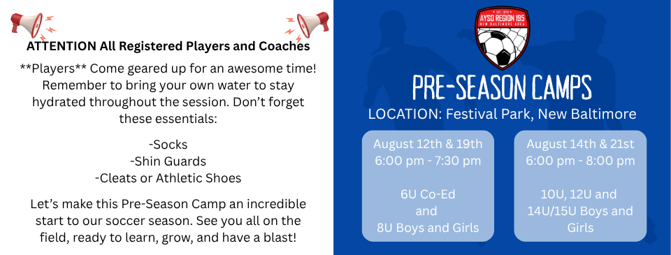 Pre-Season Division Training